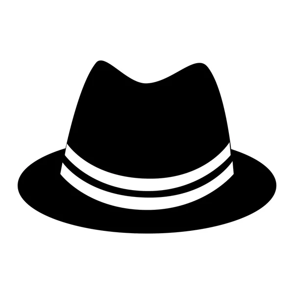 Keps i retro-hatt , — Stock vektor