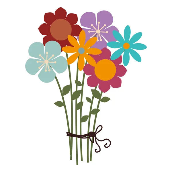 花のアイコン ベクトル図の花束 — ストックベクタ