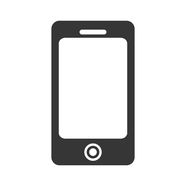 Smartphone technologie telefoonpictogram, vector illustratie pictogram — Stockvector