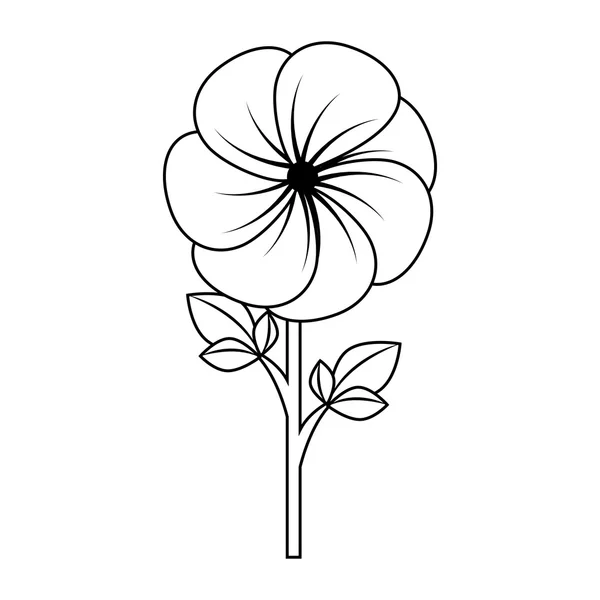 Blume Blumen Geschenk Symbol Vektor Illustration. — Stockvektor