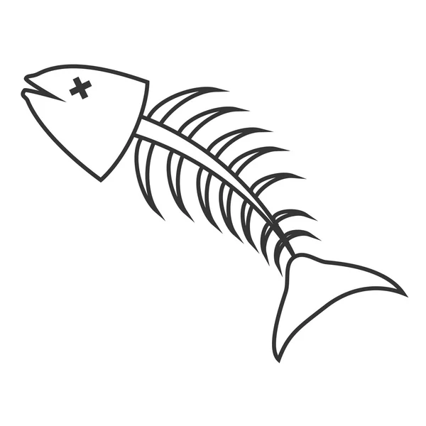 Zeevruchten dierlijke geïsoleerd plat pictogram, vectorillustratie. — Stockvector