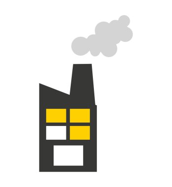 bitki fabrika bina simgesini