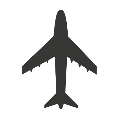 uçak uçak uçan simgesi