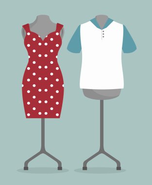 dikiş giysiler izole simgesi tasarım