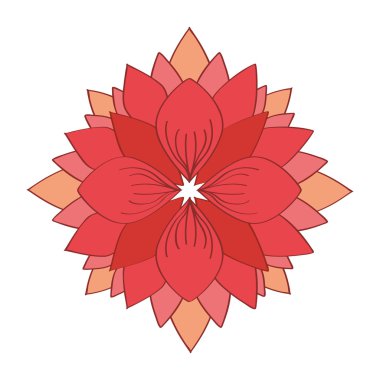 çiçek çiçek doğa simgesi