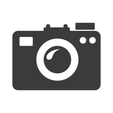 Fotoğraf kamera simge vektör çizim grafik tasarım