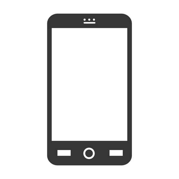 Smartphone telefon technologie ikonu, vektorové ilustrace — Stockový vektor