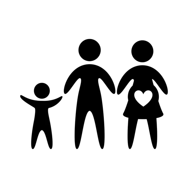 Conception vectorielle familiale — Image vectorielle