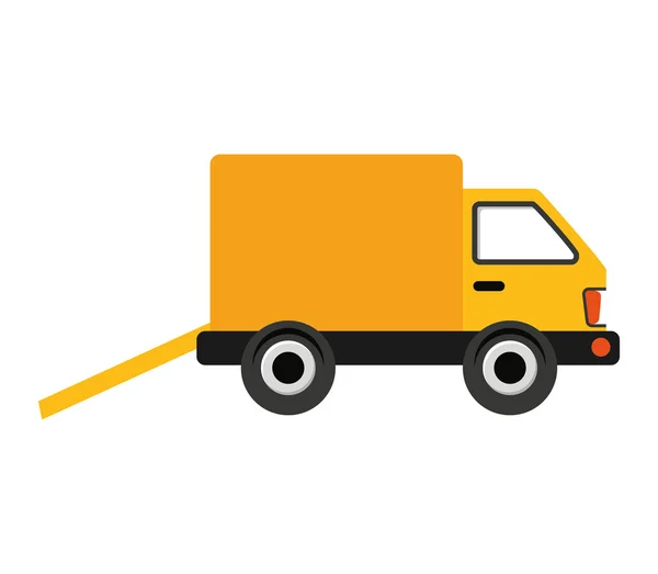 Truck delivery service icon — Stock Vector