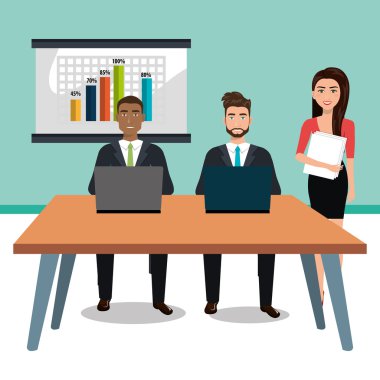 simgesi tasarım süreci eğitim iş adamları izole