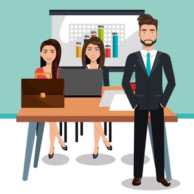 simgesi tasarım süreci eğitim iş adamları izole