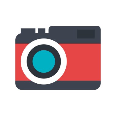 kamera suluboya izole simgesi tasarım