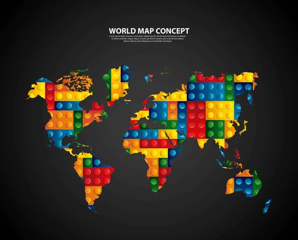 Ícone da Terra. Design de mundo e mapa . —  Vetores de Stock