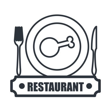 sıcak tavuk eti izole simgesi