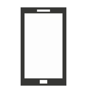 Tablet teknolojisi taşınabilir simgesi