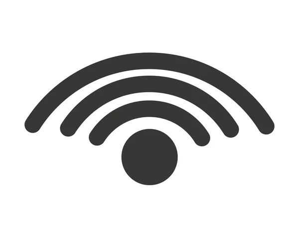 Wifi 波信号アイコン — ストックベクタ