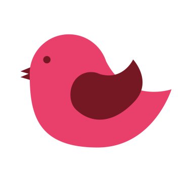 şirin kuş kırmızı simge