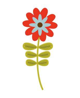 çiçek çiçek doğa simgesi