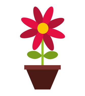 çiçek çiçek doğa simgesi