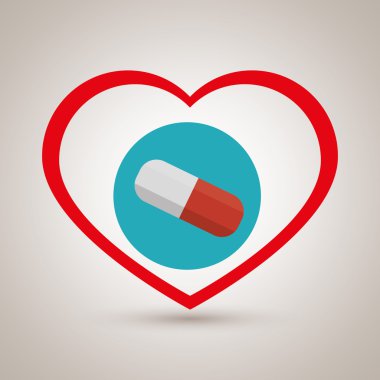 sembol tıp hapları simgesini