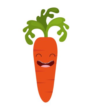 sebze karakter sevimli simgesi