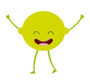 meyve karakter sevimli simgesi