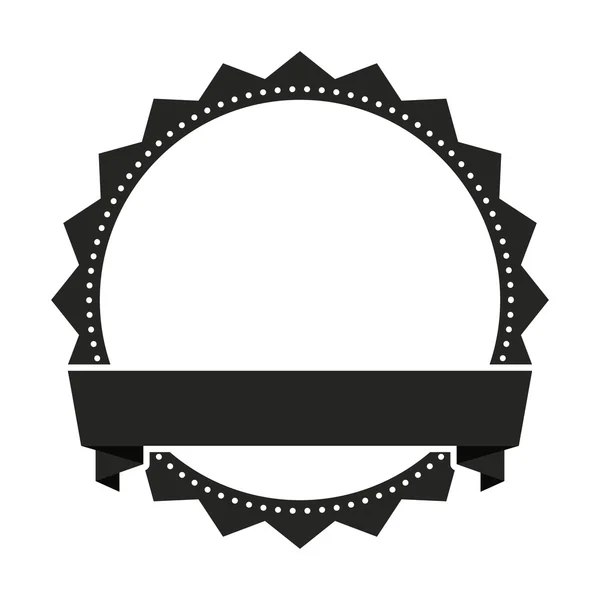Marco con cinta aislada icono de diseño — Archivo Imágenes Vectoriales