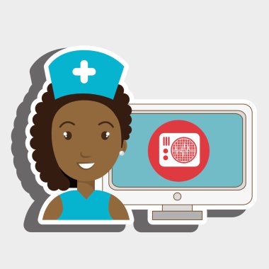 Hemşire tıbbi üniforma kadın