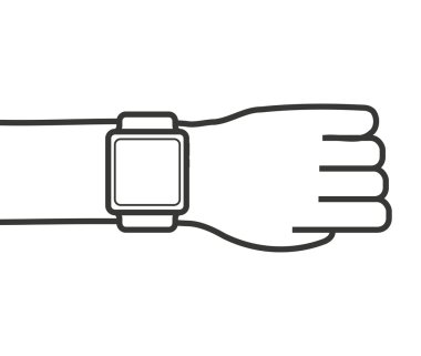 Watch akıllı giyilebilir simgesi