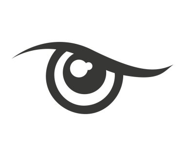 göz insan görünümü simgesini