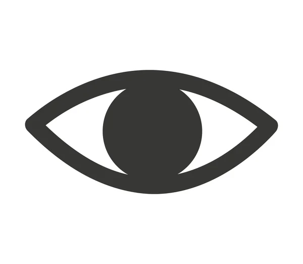 Ikonę widok ludzkiego oka — Wektor stockowy