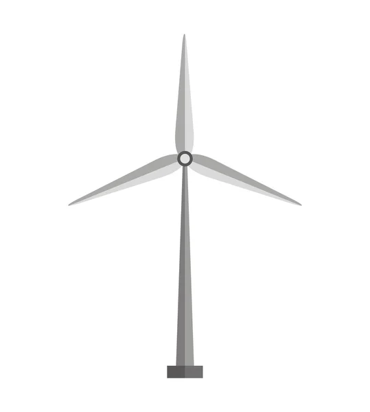 Éolienne énergie air icône — Image vectorielle