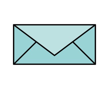 izole zarf simgesi tasarım