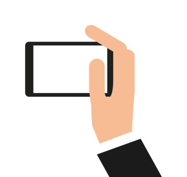 Smartphone teknoloji taşınabilir simgesi