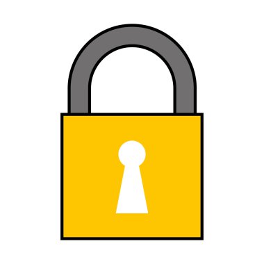 asma kilit kilit güvenlik simgesi