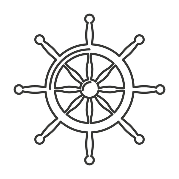 Timon ship marine icon — стоковый вектор