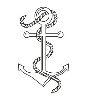 çapa deniz sembol simge