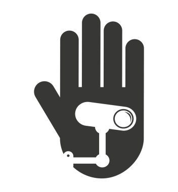 el insan durağı video kamera siluet