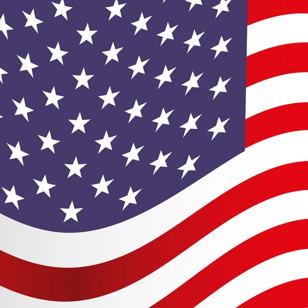 Flag États-Unis d'Amérique — Image vectorielle