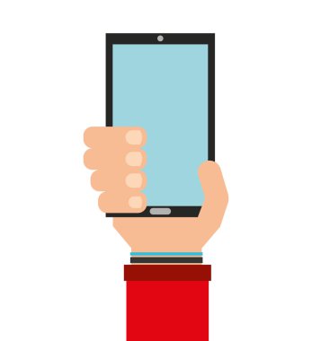 Smartphone teknoloji taşınabilir simgesi