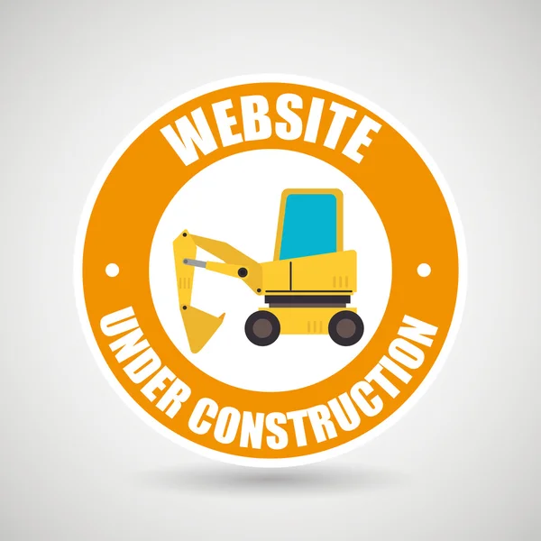 Web site construction tool — Stock Vector