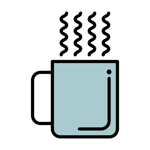 Ikona kawa napój Puchar — Wektor stockowy