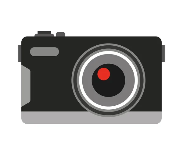 Camera photographic digital icon — Stock Vector