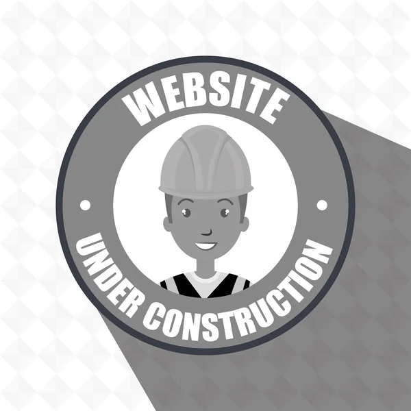 Herramienta de construcción del sitio web — Archivo Imágenes Vectoriales