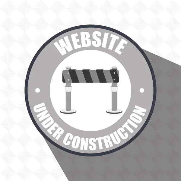 Herramienta de construcción del sitio web — Vector de stock
