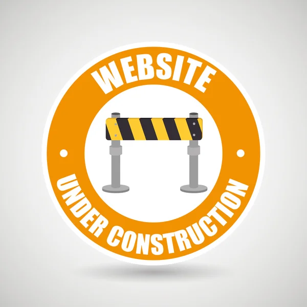 Webové stránky stavební nástroj — Stockový vektor