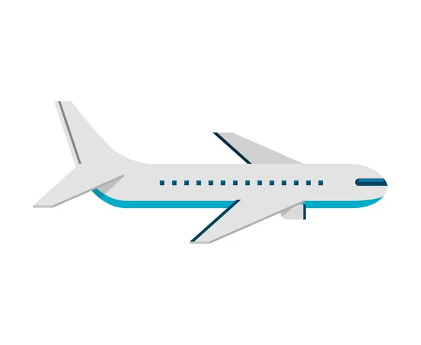 Vliegtuig vliegen vliegen pictogram — Stockvector
