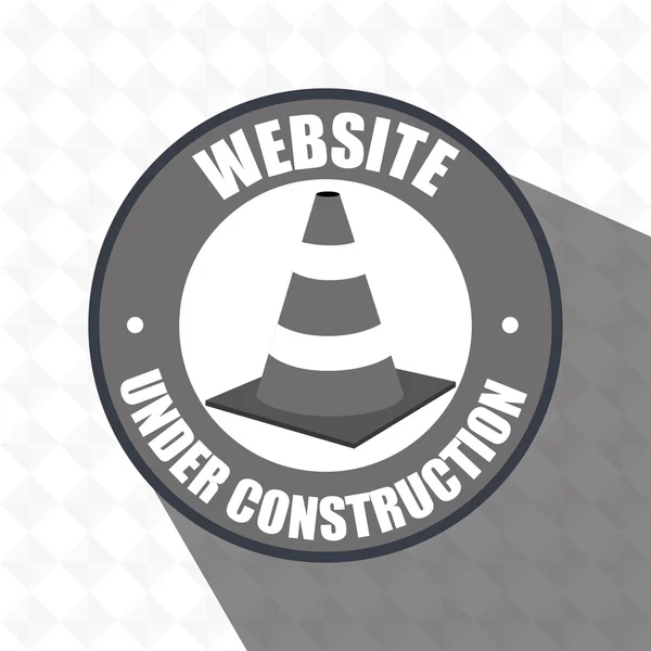 Outil de construction de site web — Image vectorielle