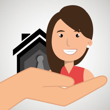 kadın el evin anahtarı