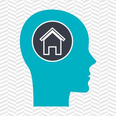 siluet baş ev konut